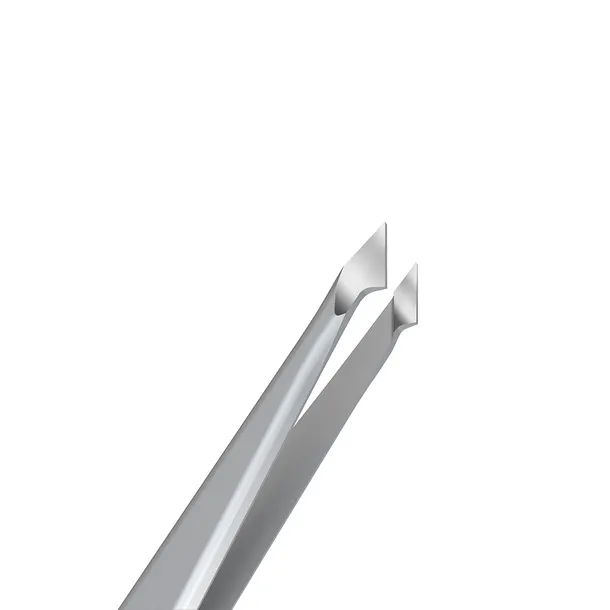 Пінцет для брів скошений Expert TE-10-07 Сталекс - Фото 3