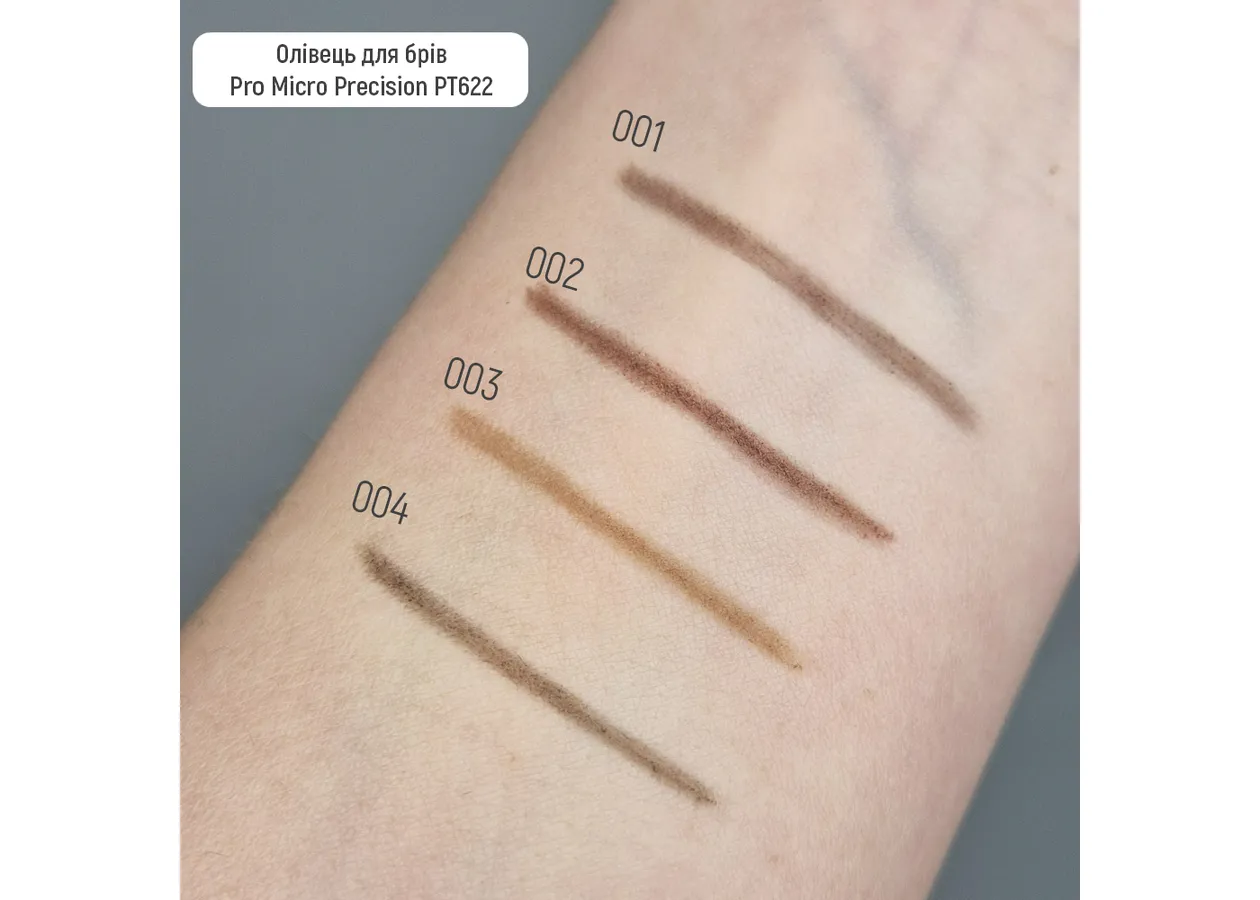 Олівець для брів Topface Micro Precision Eyebrow Pencil PT622 (0,09 г) - Фото 2