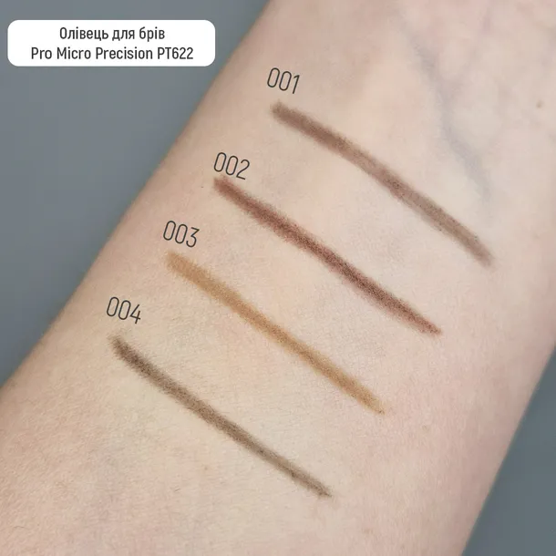 Олівець для брів Topface Micro Precision Eyebrow Pencil PT622 (0,09 г) - Фото 2