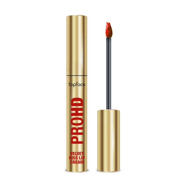 Рідка матова помада Topface PROHD Velvet Kiss Lip Cream PT212 (3 г)