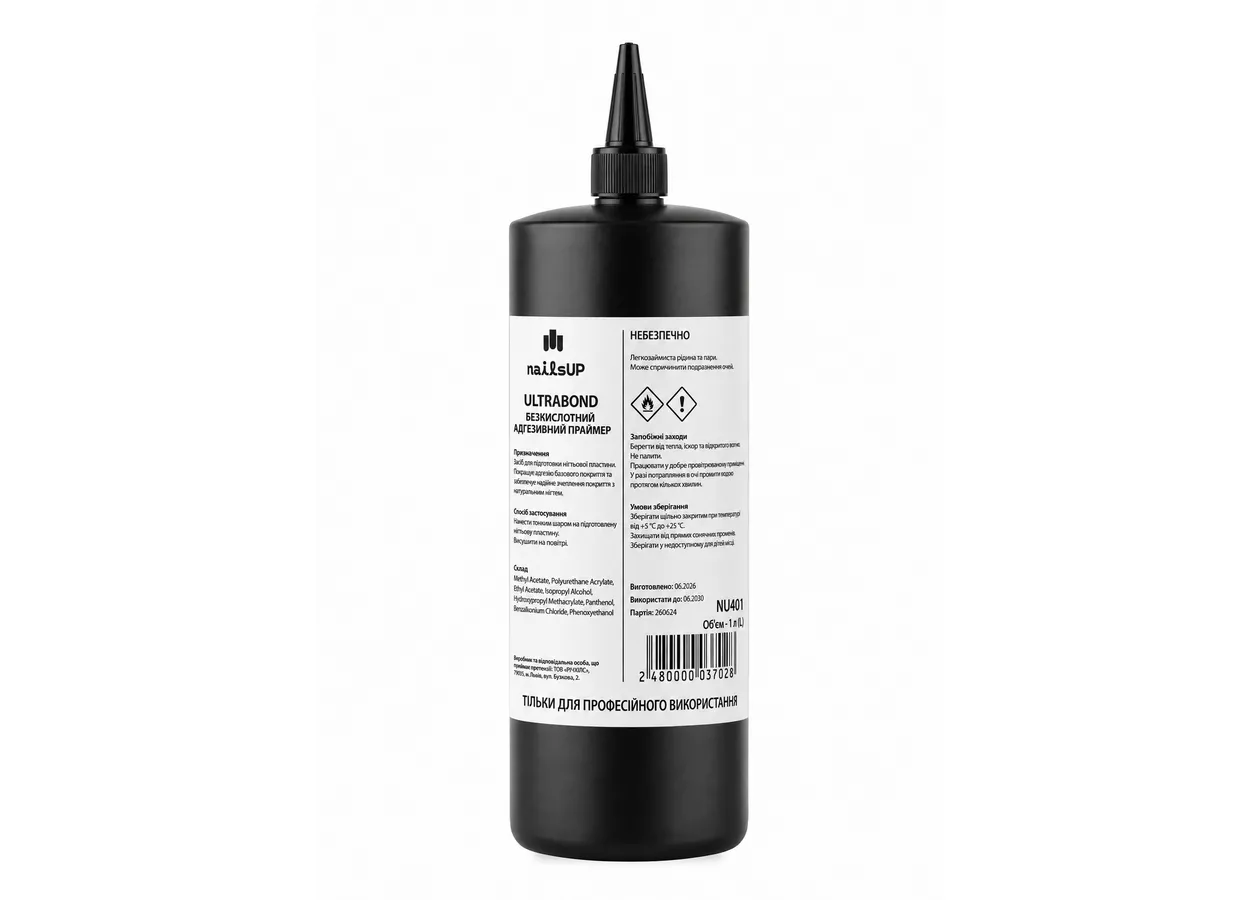 Безкислотний адгезивний праймер Nails Up Ultrabond NU401 ( 1 л)