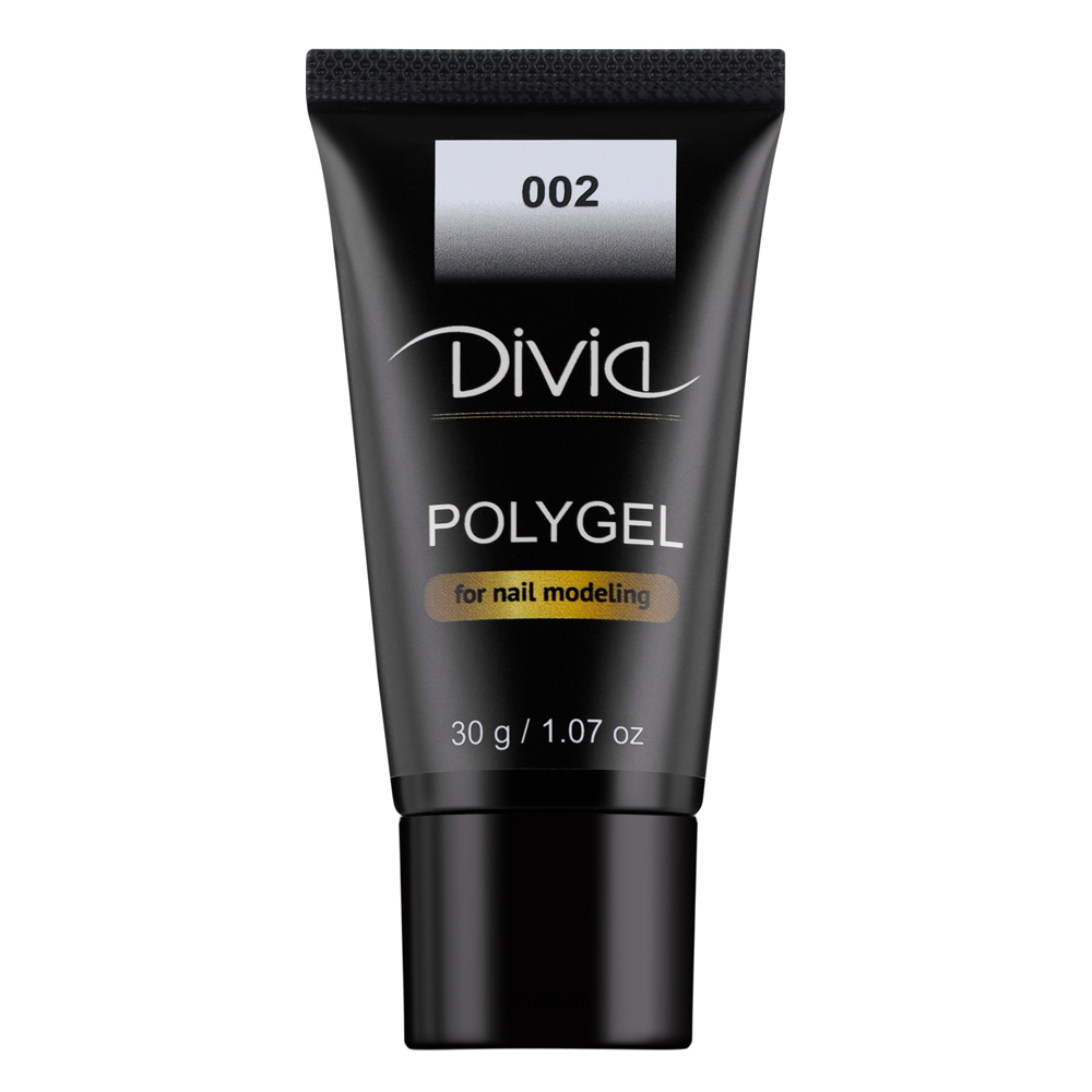 Полігель для нарощування нігтів Divia 