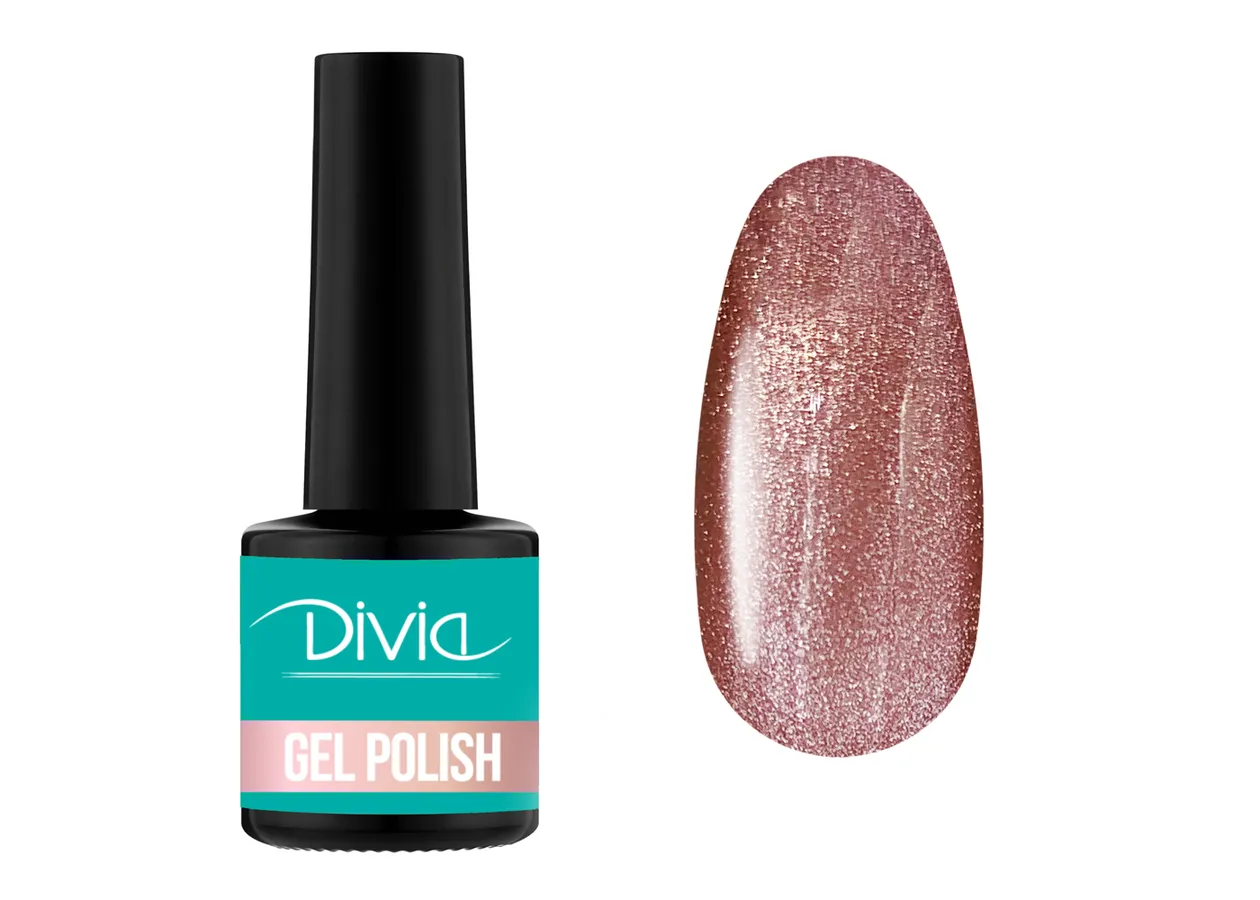 Gel polish Crystal Cat`s Eye Divia - Di520 (8 ml)
