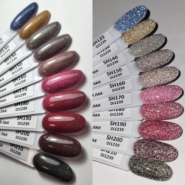 Gel polish reflective Divia 