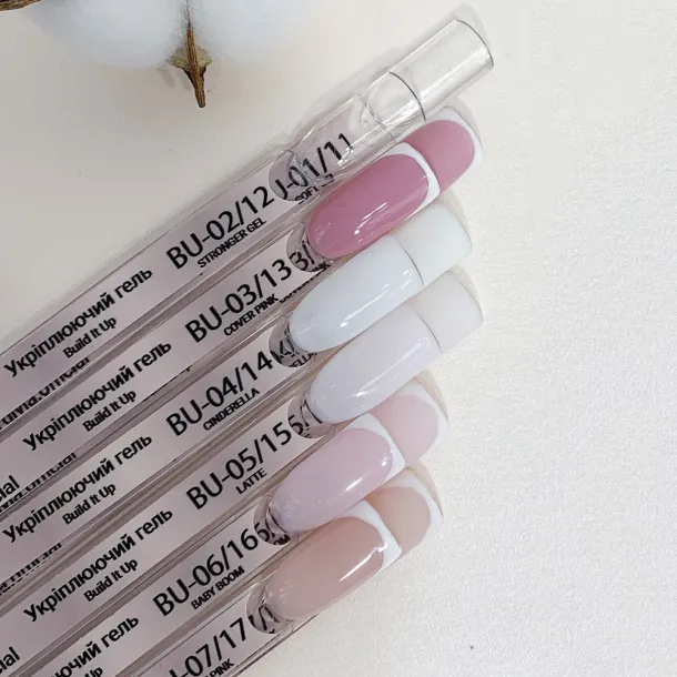 Рідкий гель для нігтів Divia 