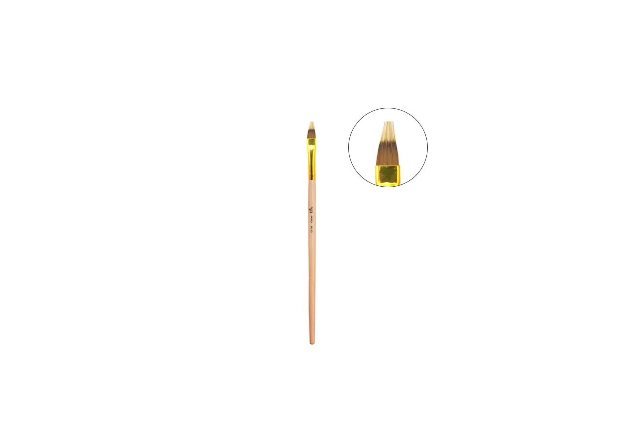 Brush for design made of artificial pile Divia 