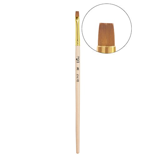 Пензлик для дизайну зі штучного ворсу Divia 