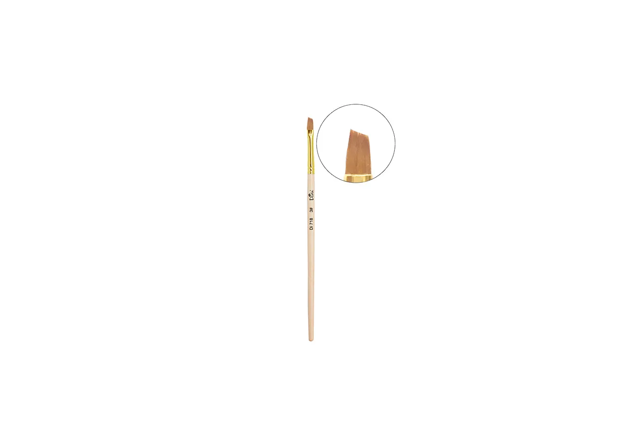 Brush for design made of artificial pile Divia 