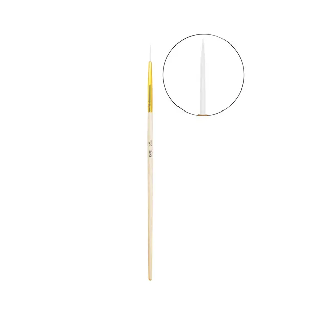 Пензлик для дизайну зі штучного ворсу Divia 