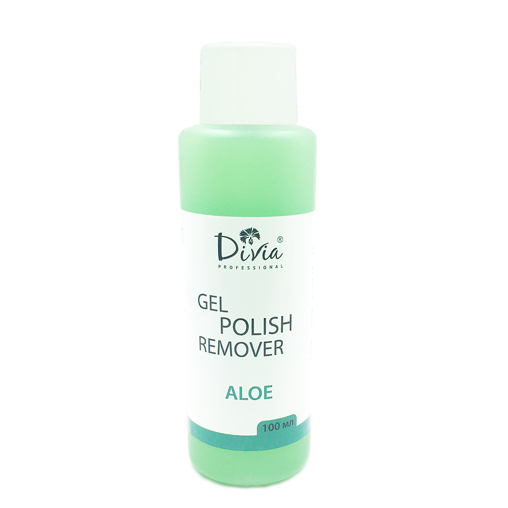 Gel polish remover with extacts Divia - Di930 (100 ml)