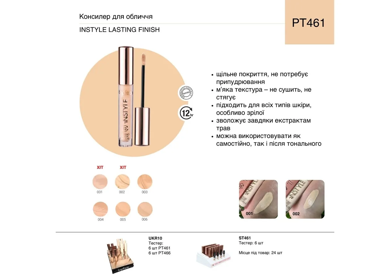 Консилер Topface 