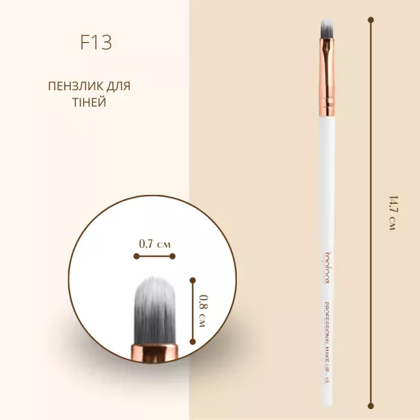 Пензлик для дрібних деталей TopFace - PT901 [F13] - Фото 3