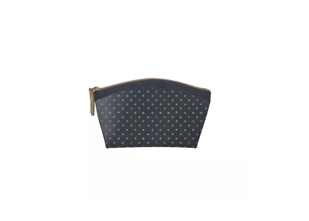 Grey cosmetic bag for women Luxury - WB3003 [17*4*11 sm]