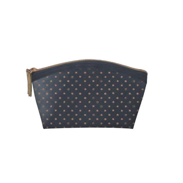 Grey cosmetic bag for women Luxury - WB3003 [17*4*11 sm]