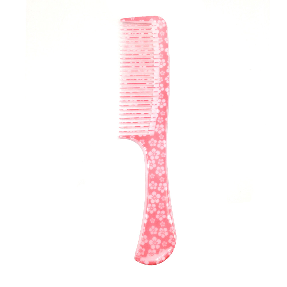Hair comb with a handle Luxury - HC-3015 [20 x 4 sm]