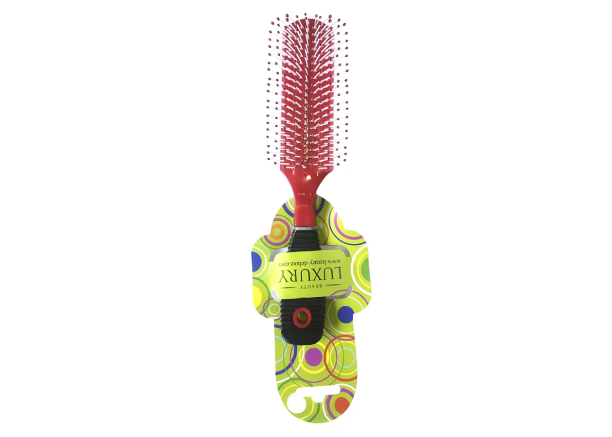 Щітка масажна для волосся пряма Luxury - HB-01-01