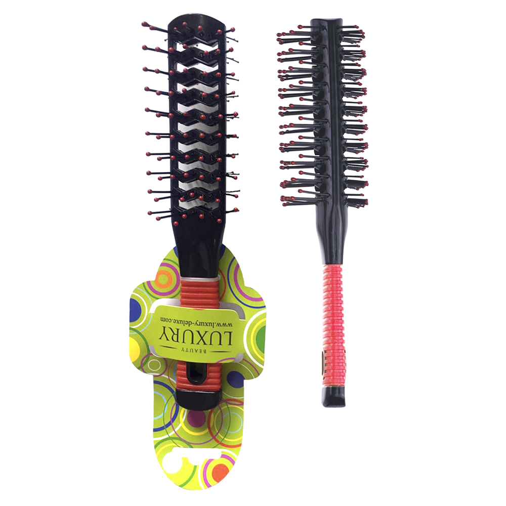 Hair tunnel brush two-sided Luxury - HB-01-05