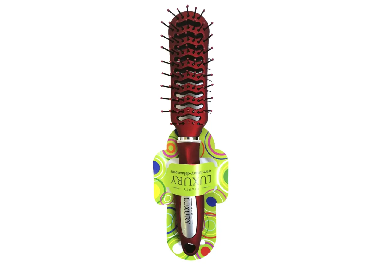 Щітка тунельна для волосся скелет Luxury - HB-04-15