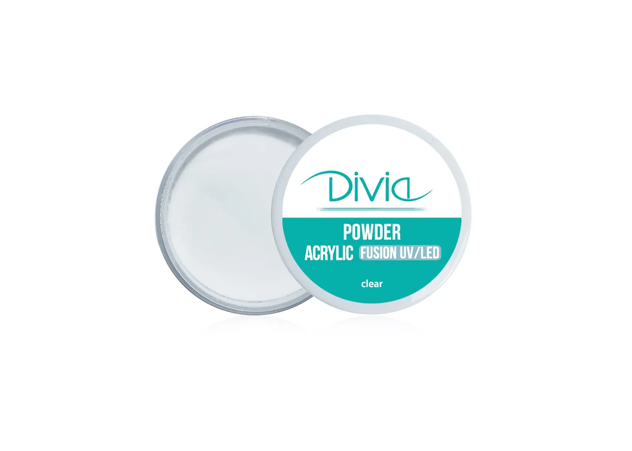 Acrylic powder clear Divia 