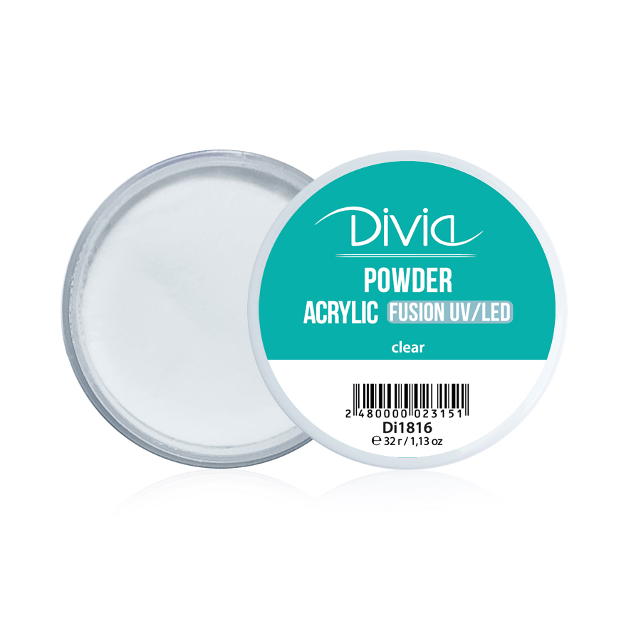 Acrylic powder clear Divia 