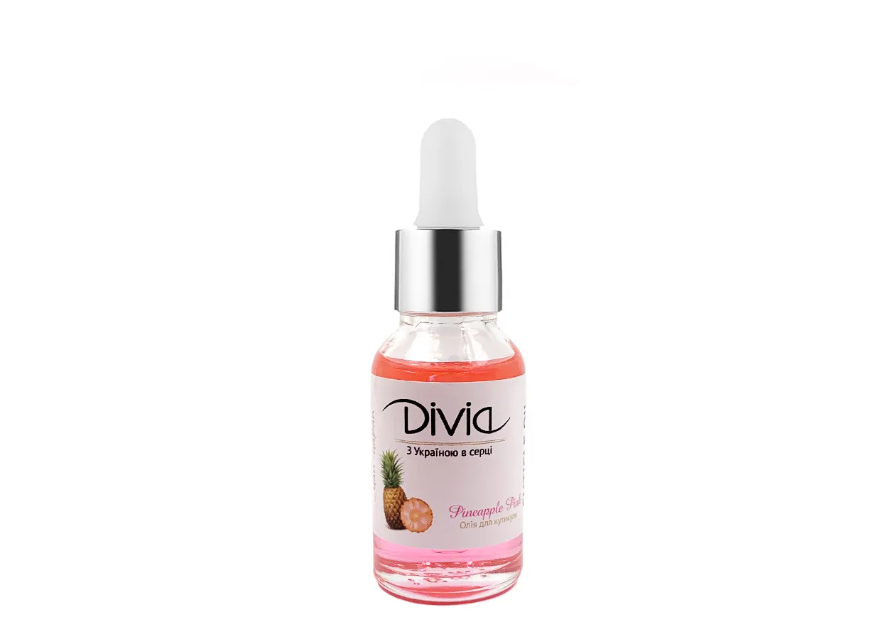 Cuticle oil with a pipette Divia - Di1634 (15 ml)