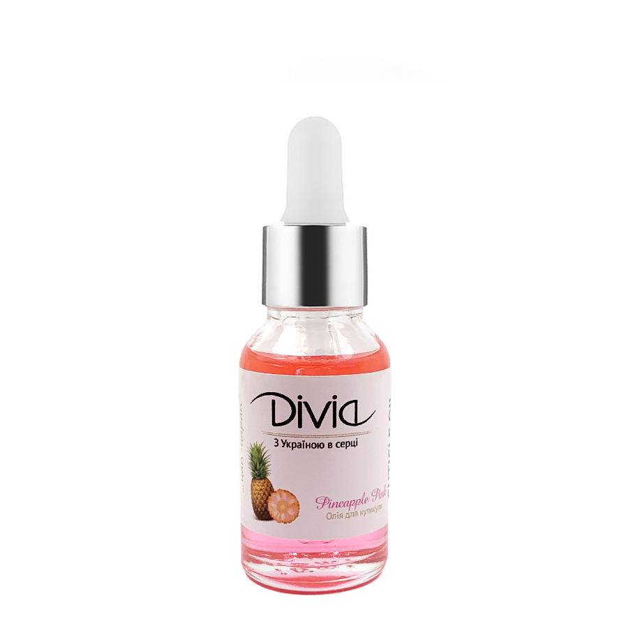 Cuticle oil with a pipette Divia - Di1634 (15 ml)