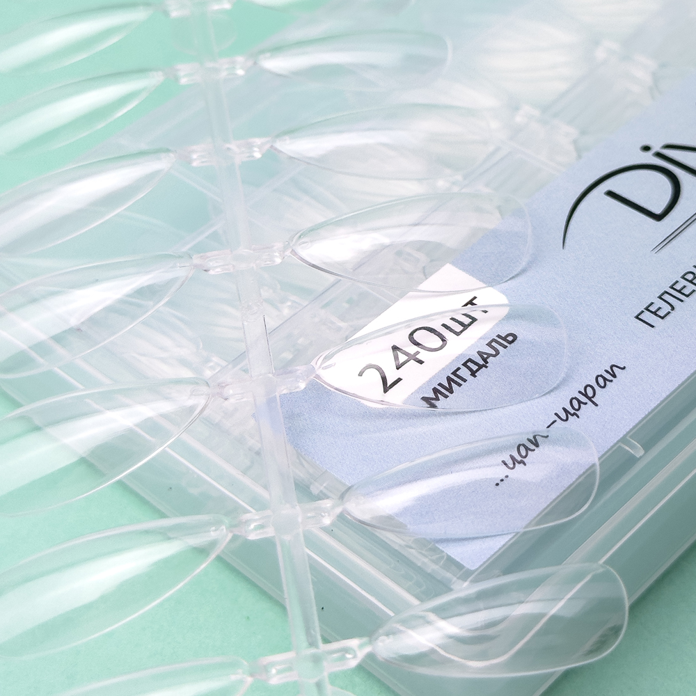 Gel tips for nail extension Divia 
