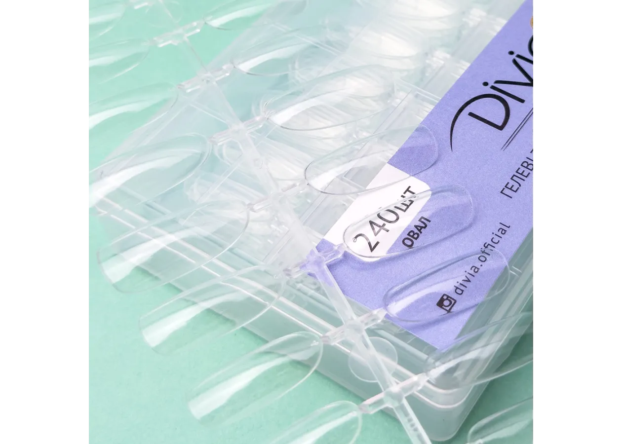 Gel tips for nail extension Divia 