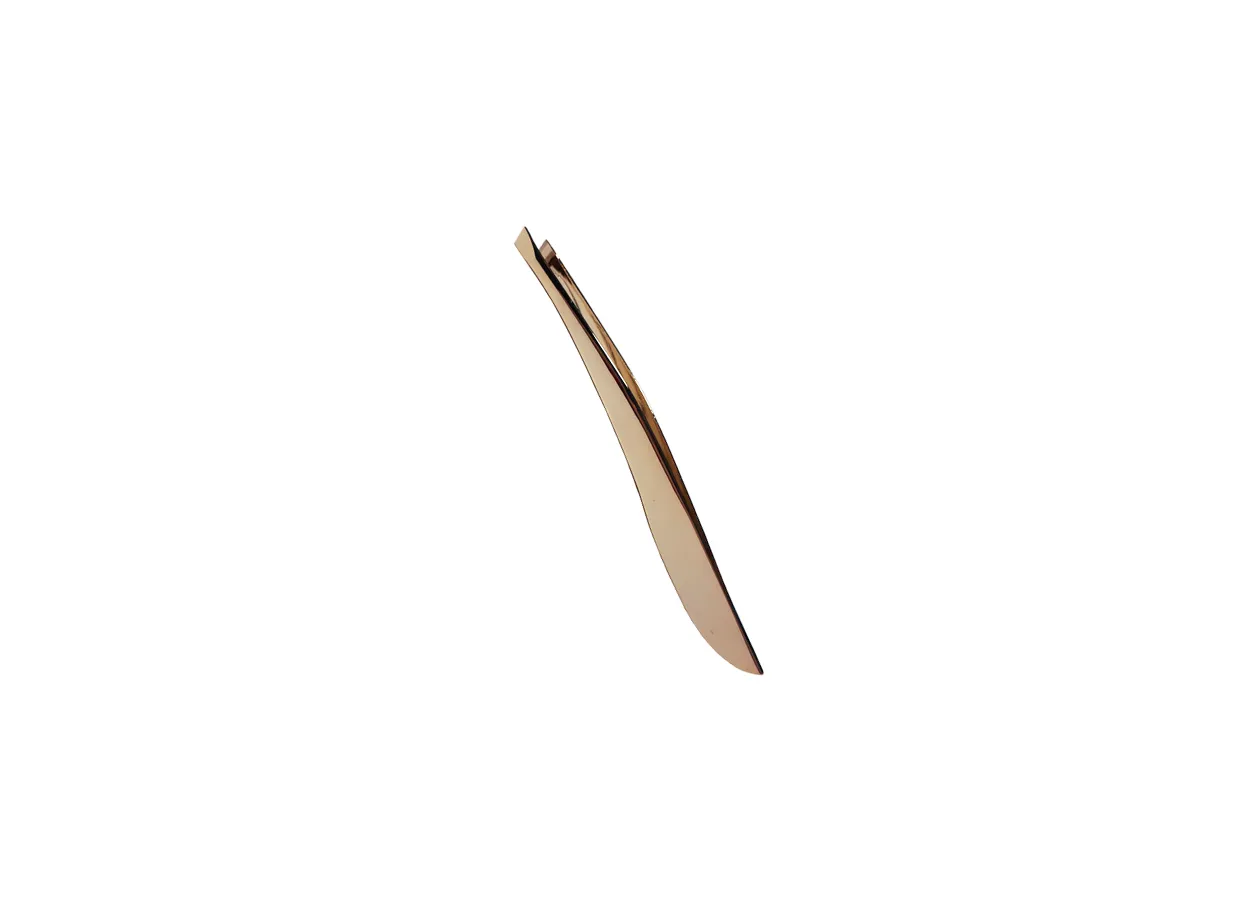 Eyebrow tweezers with a beveled edge Luxury - P01
