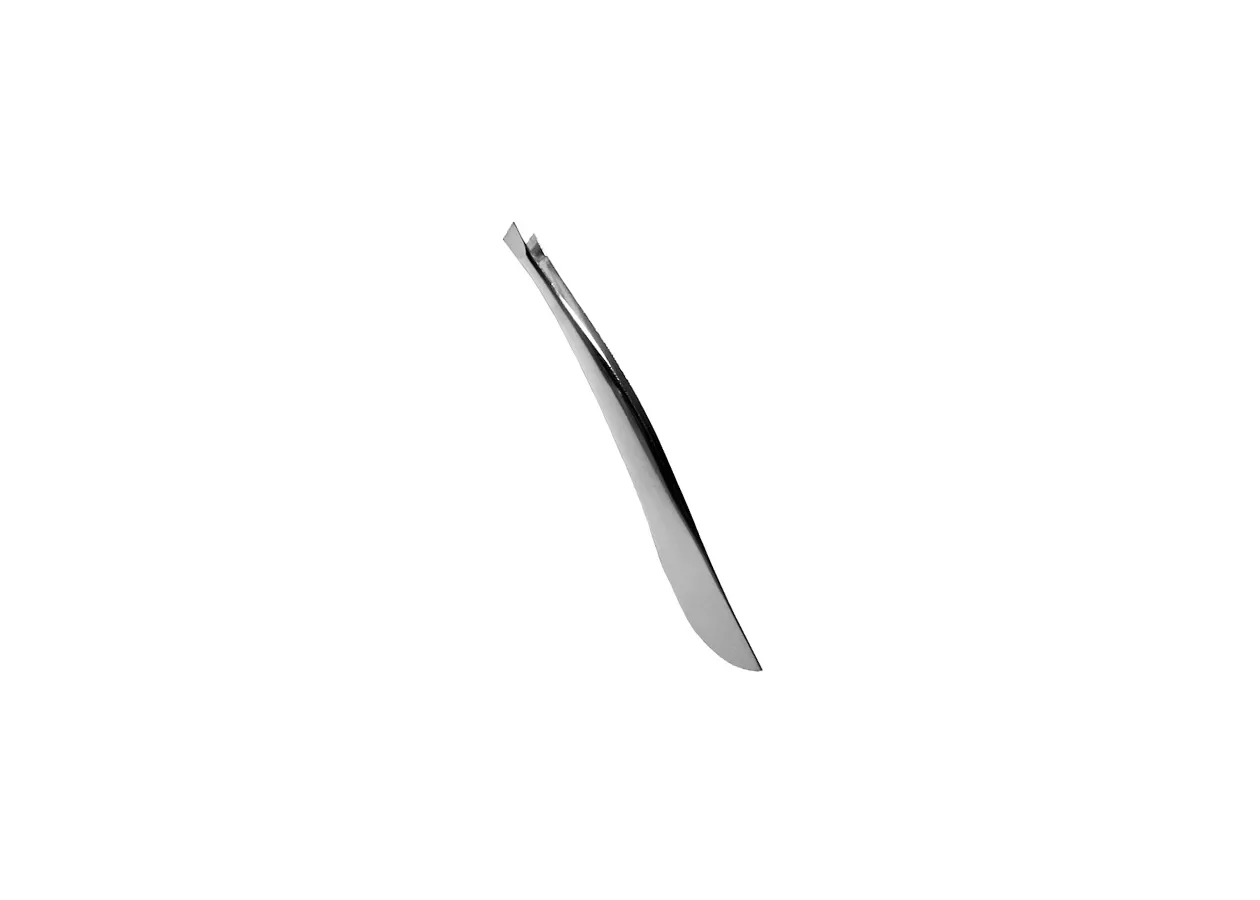 Пінцет для брів скошений Luxury - P02