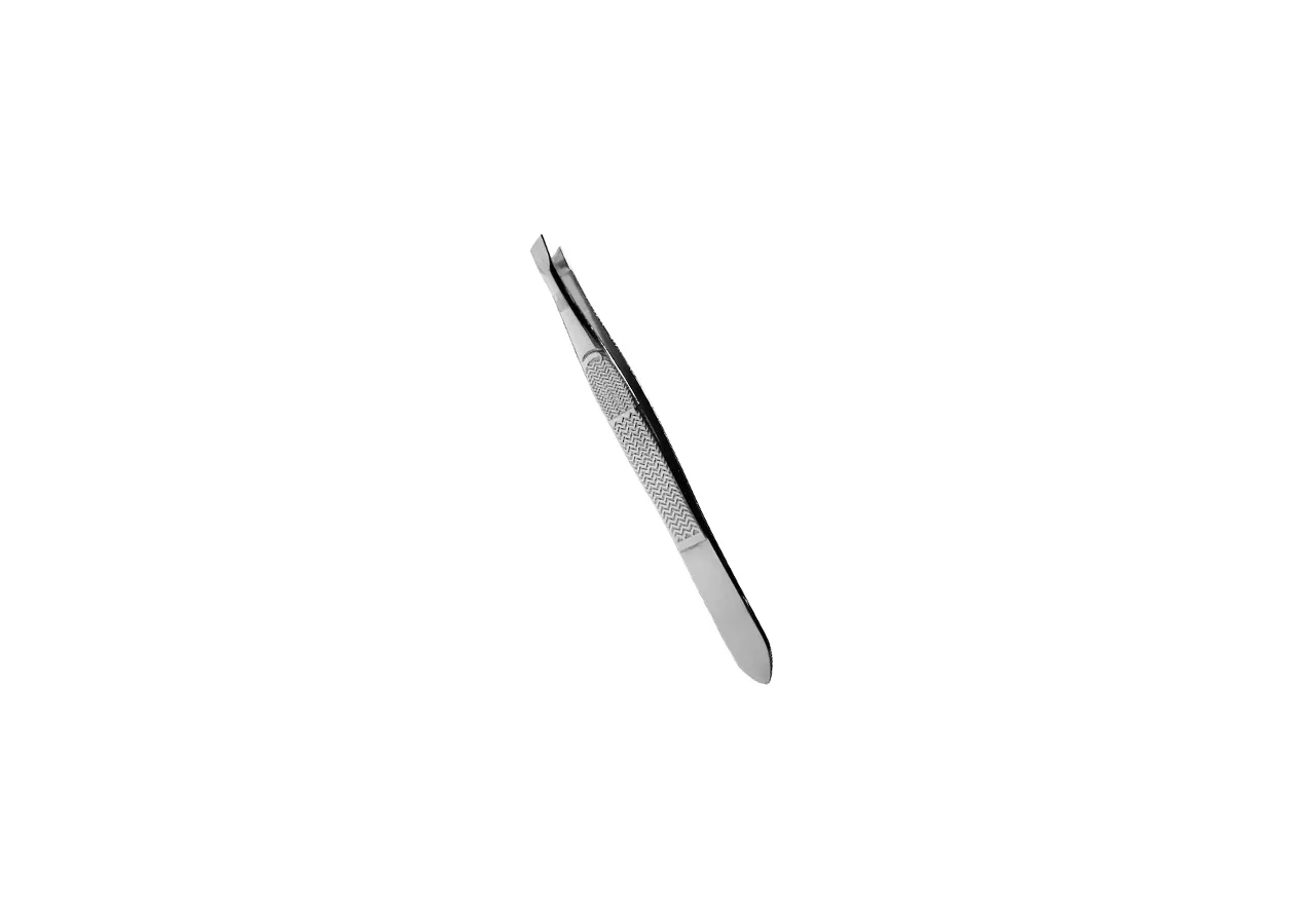 Eyebrow tweezers with a beveled edge Luxury - P11
