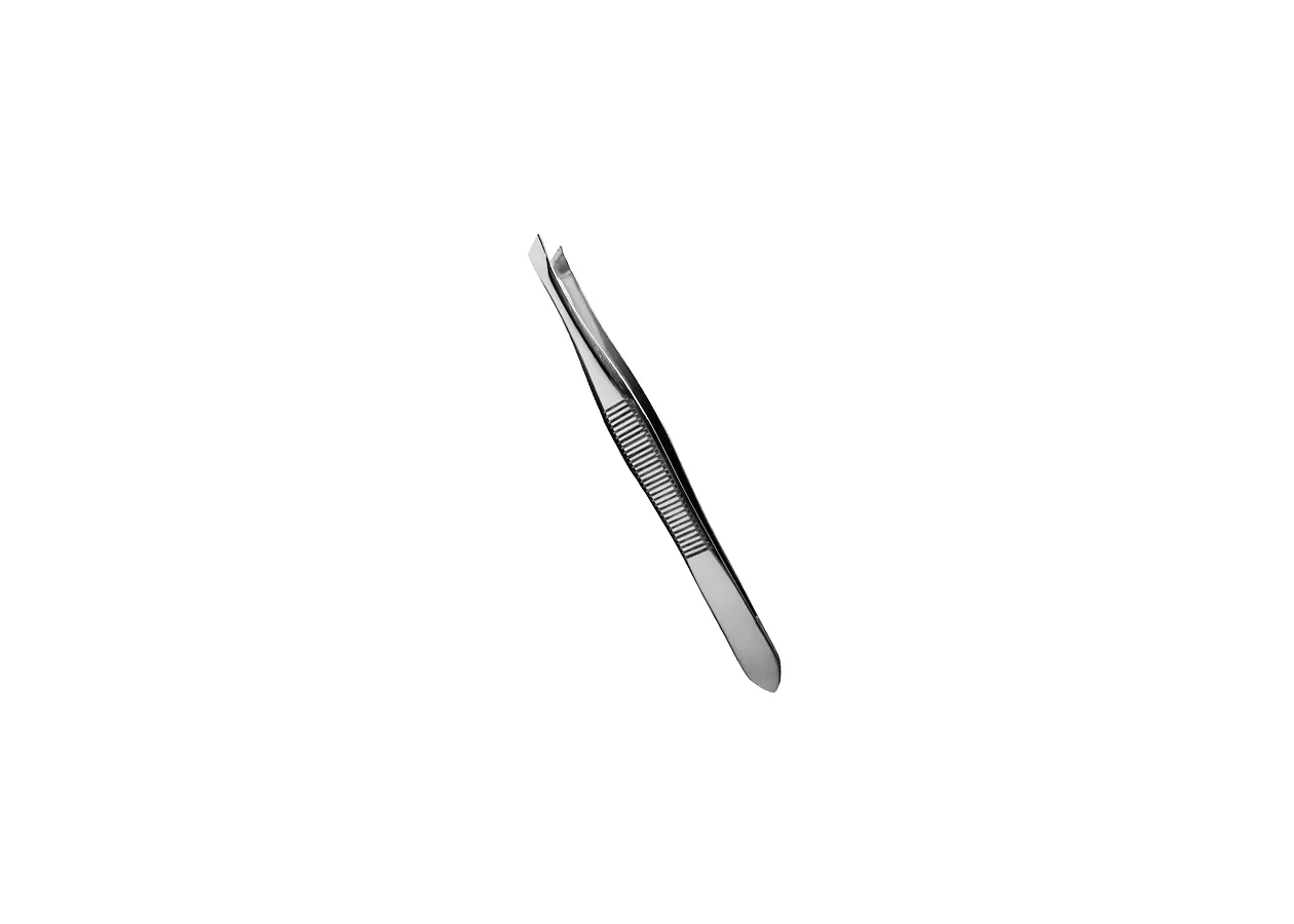 Eyebrow tweezers with a beveled edge Luxury - P21