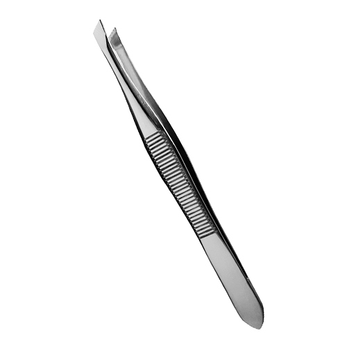 Eyebrow tweezers with a beveled edge Luxury - P21