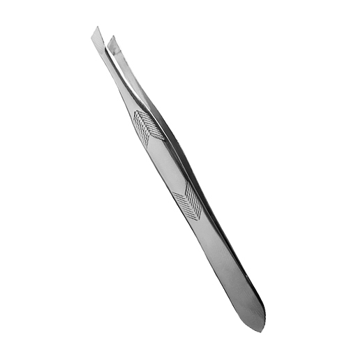 Eyebrow tweezers with a beveled edge Luxury - P30