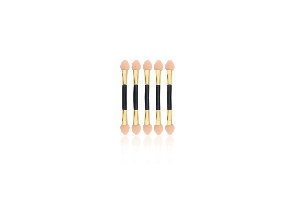 Applicator for applying eyeshadows double-sided Luxury - AP-05 (5 pcs)