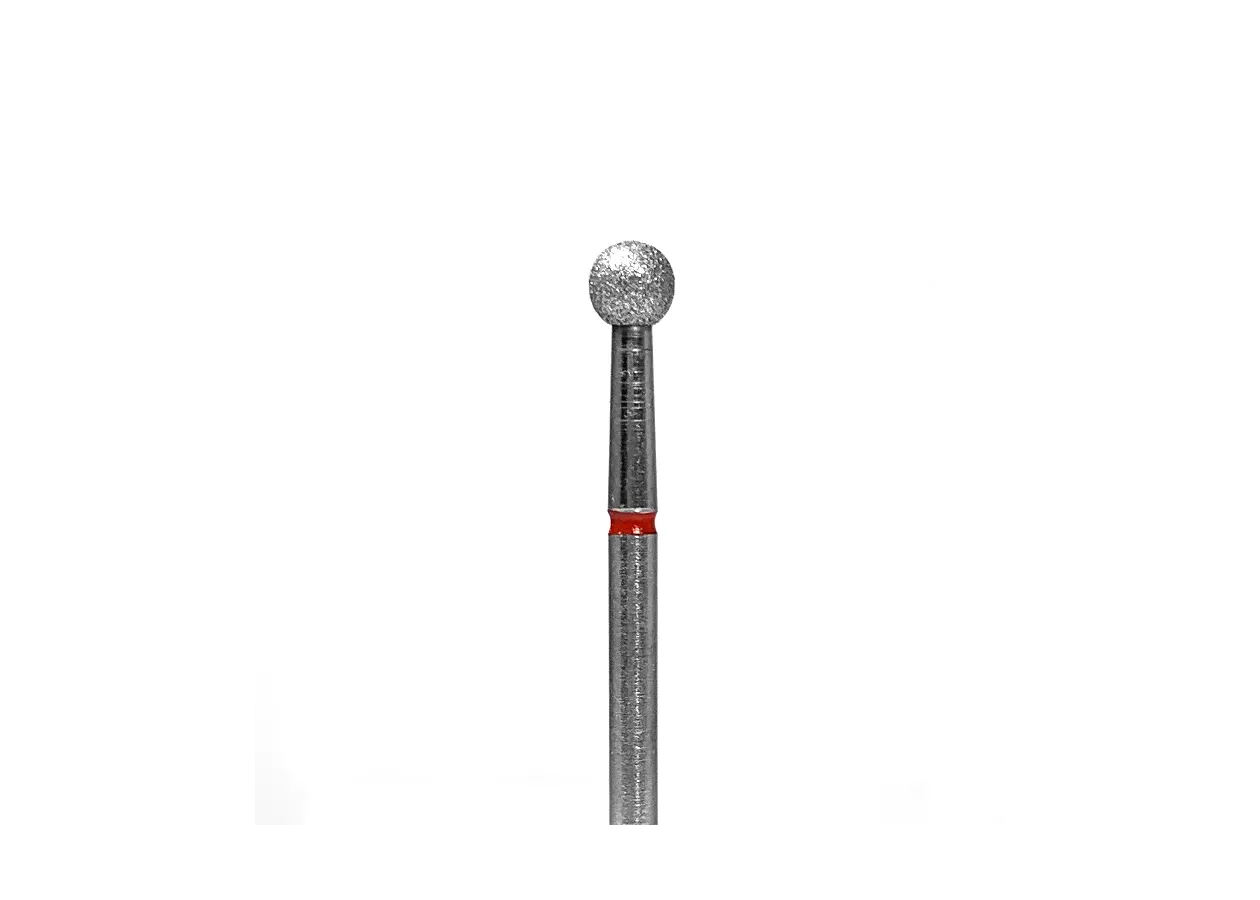 Diamond red cutter for manicure 