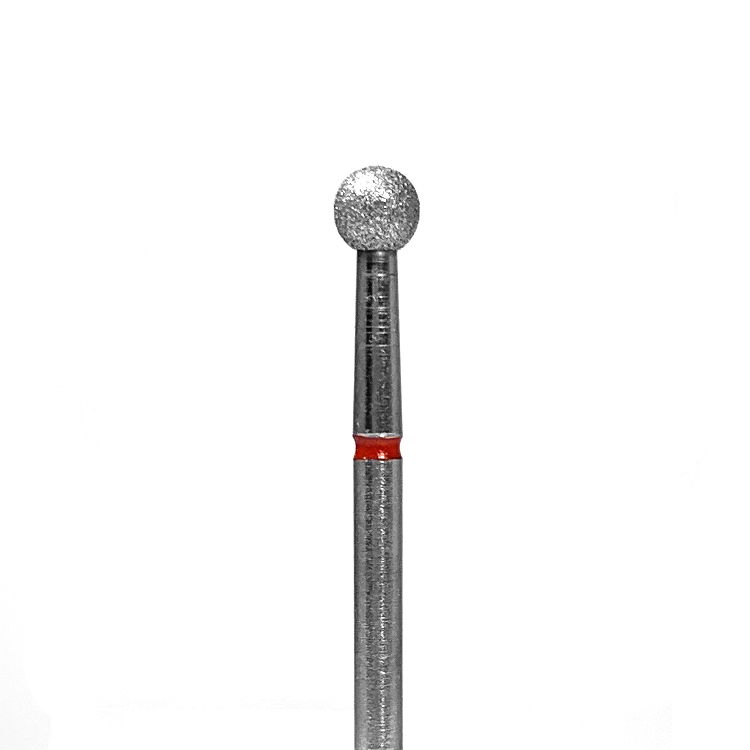 Diamond red cutter for manicure 