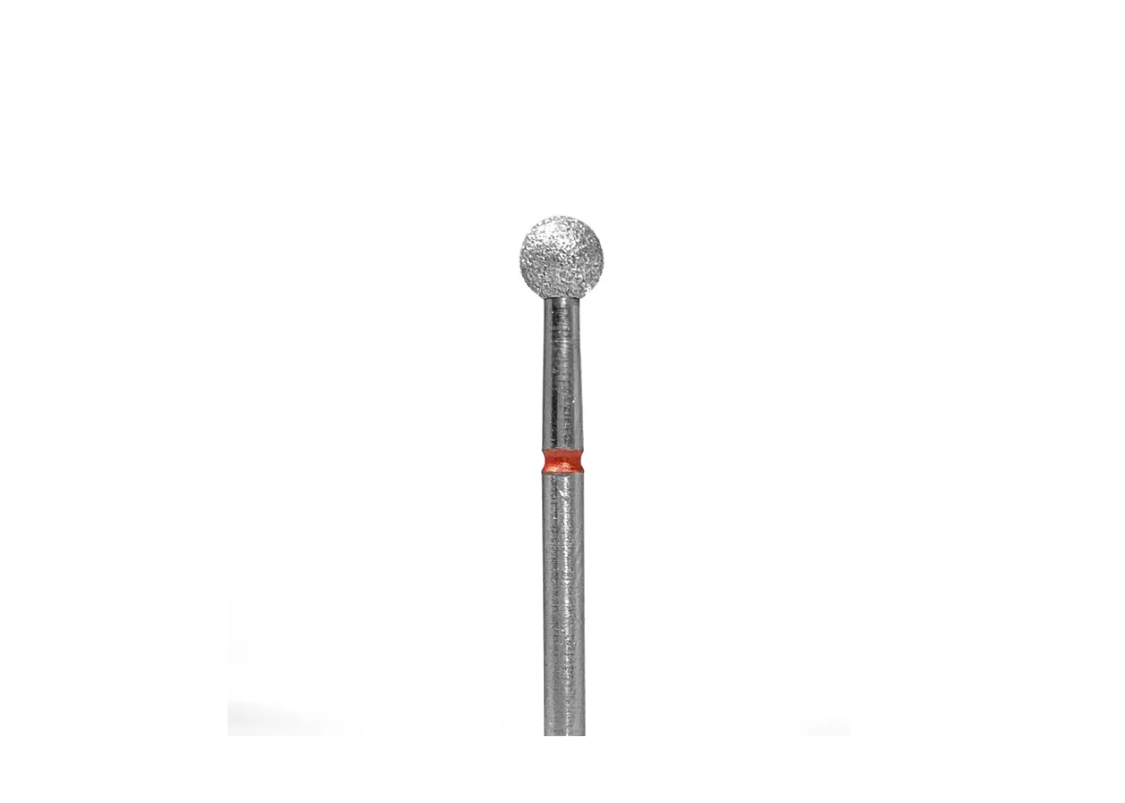 Diamond red cutter for manicure 