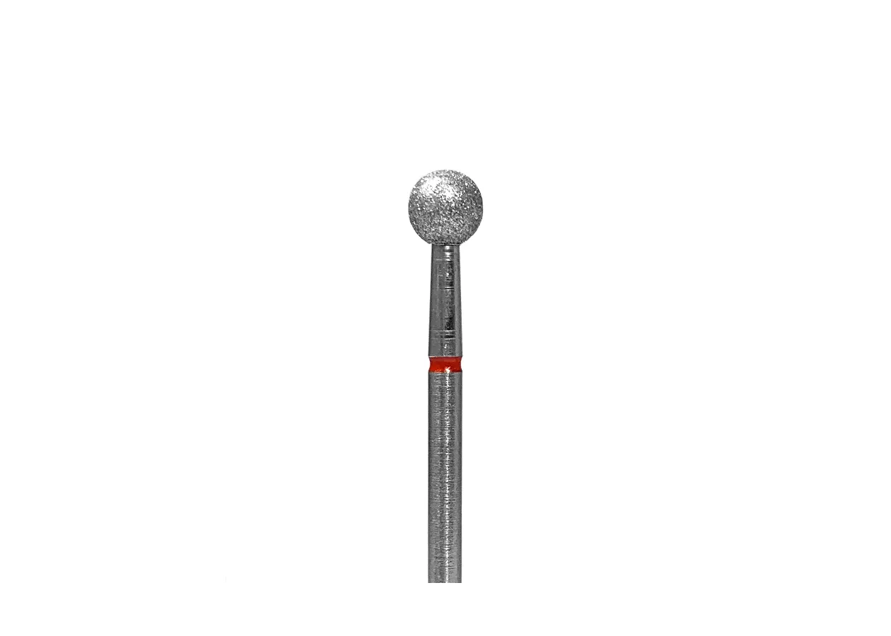 Diamond red cutter for manicure 