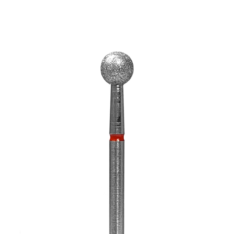 Diamond red cutter for manicure 