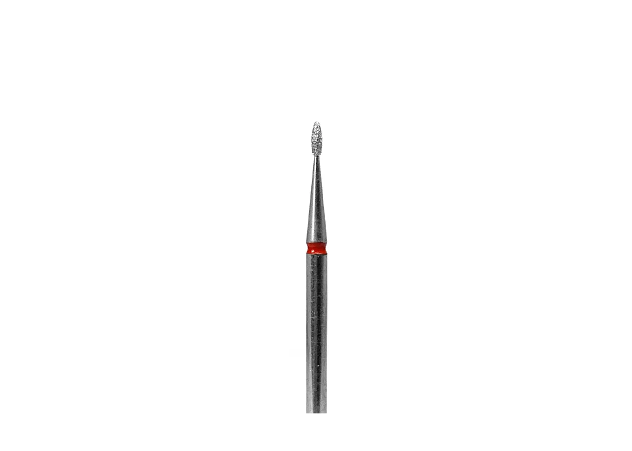 Diamond red cutter for manicure 