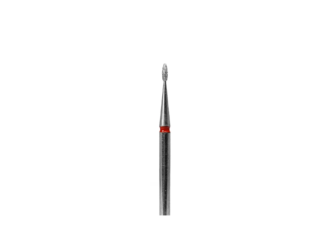 Diamond red cutter for manicure 