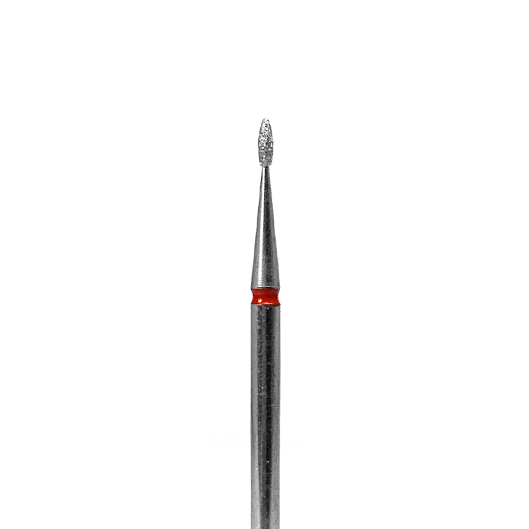 Diamond red cutter for manicure 