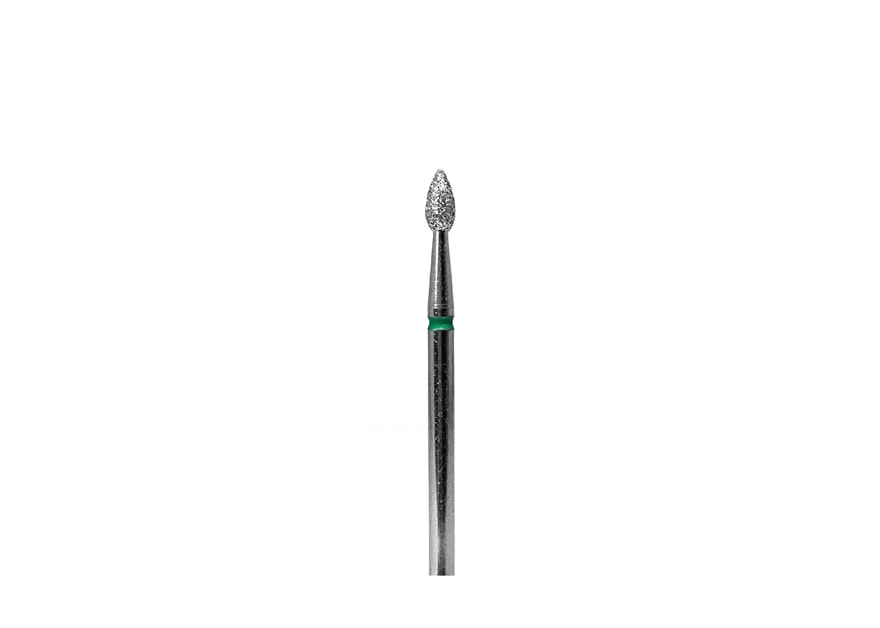 Diamond green cutter for manicure 