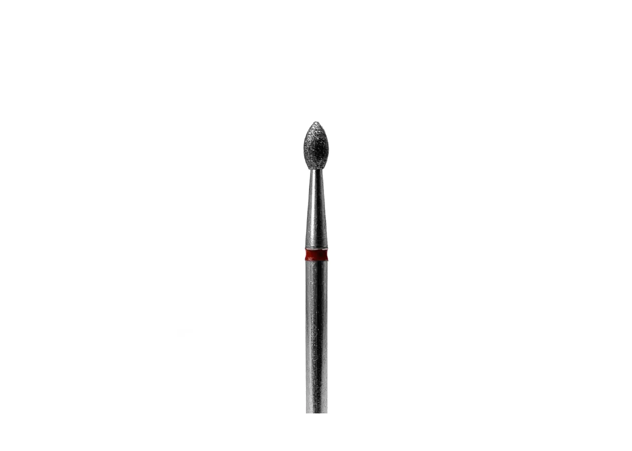 Diamond red cutter for manicure 