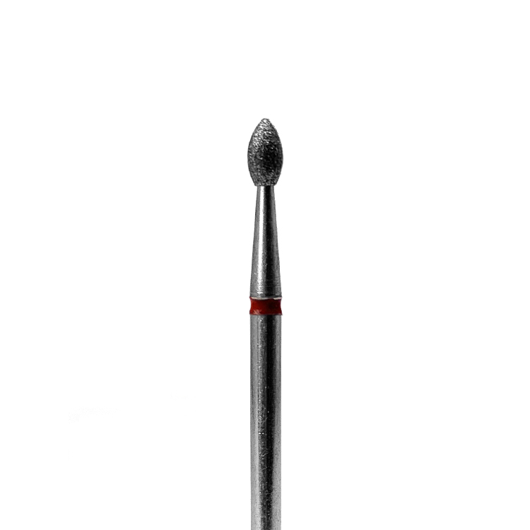 Diamond red cutter for manicure 