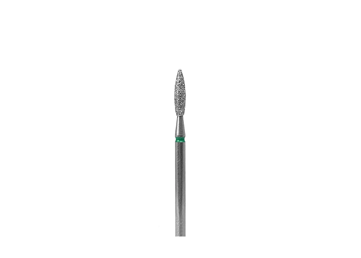 Diamond green cutter for manicure 