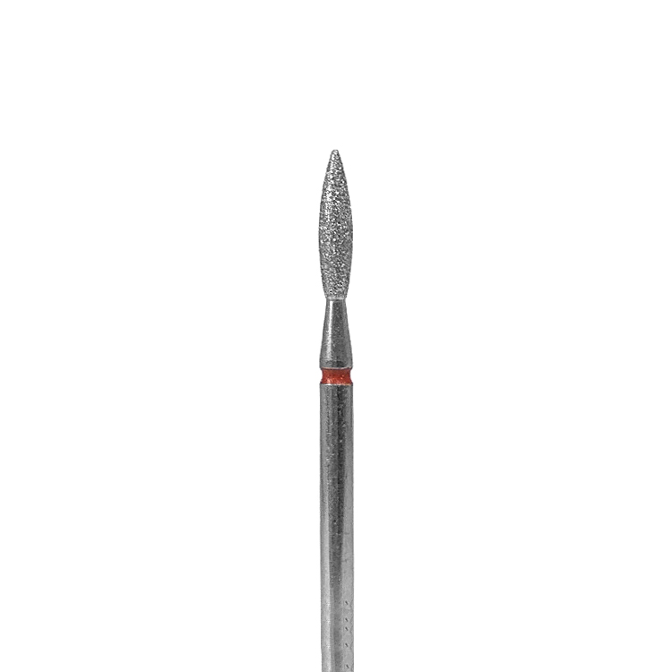 Diamond red cutter for manicure 