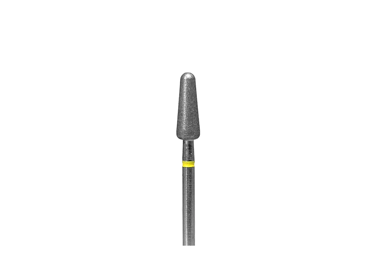 Diamond yellow cutter for manicure 