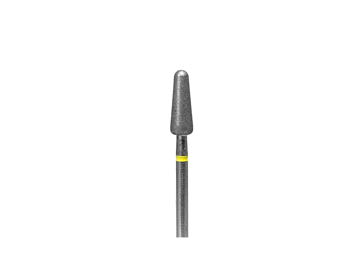 Diamond yellow cutter for manicure 